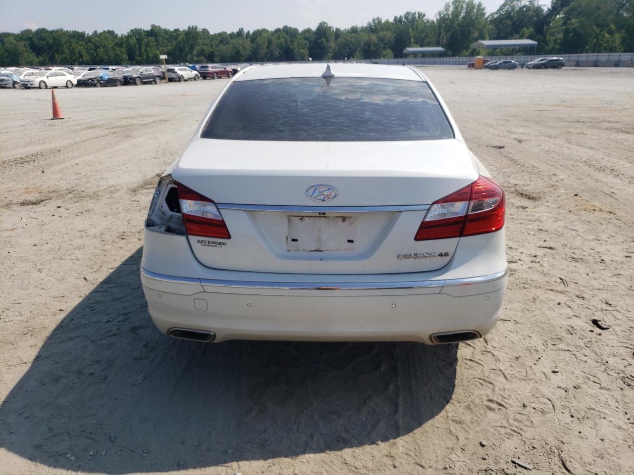 KMHGC4DF6CU182548 2012 Hyundai Genesis 4.6L