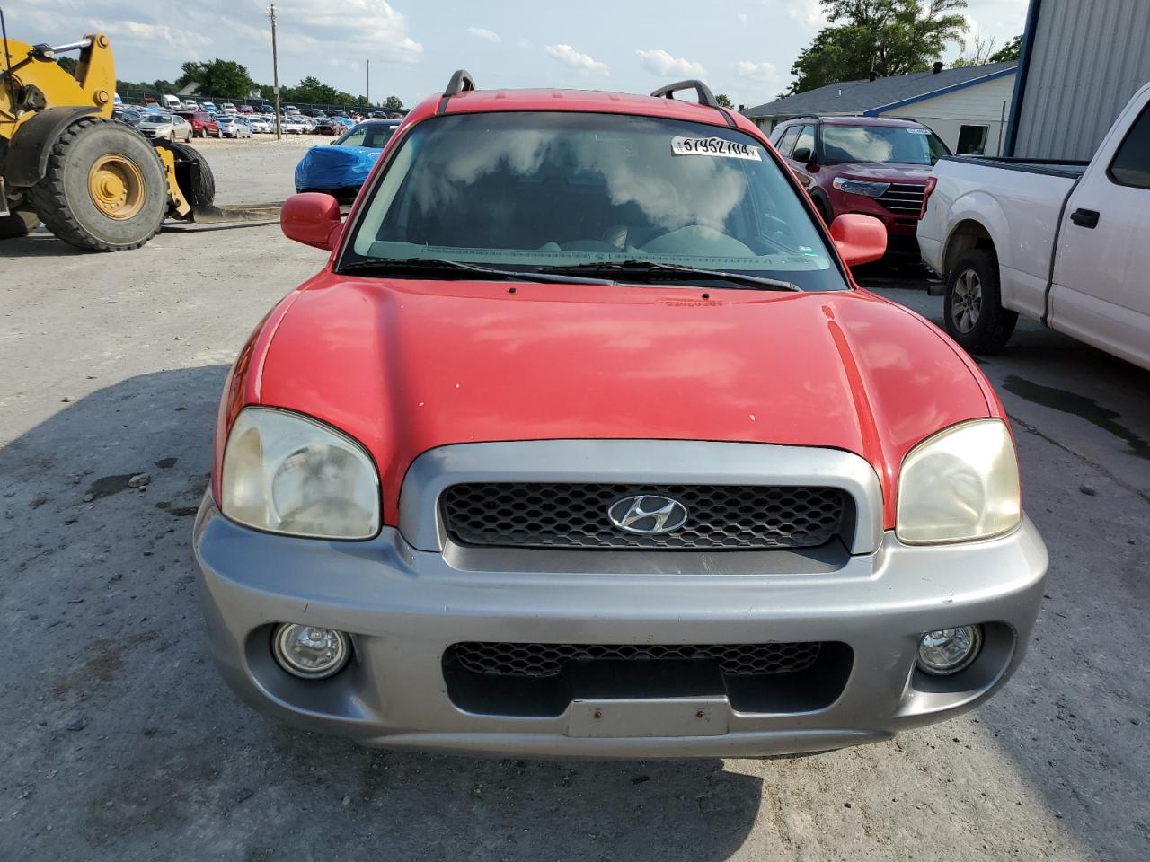 KM8SC73E43U548575 2003 Hyundai Santa Fe Gls