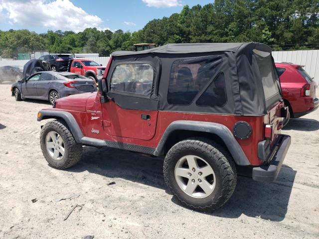 1998 Jeep Wrangler / Tj Sport VIN: 1J4FY19S1WP768450 Lot: 57821674