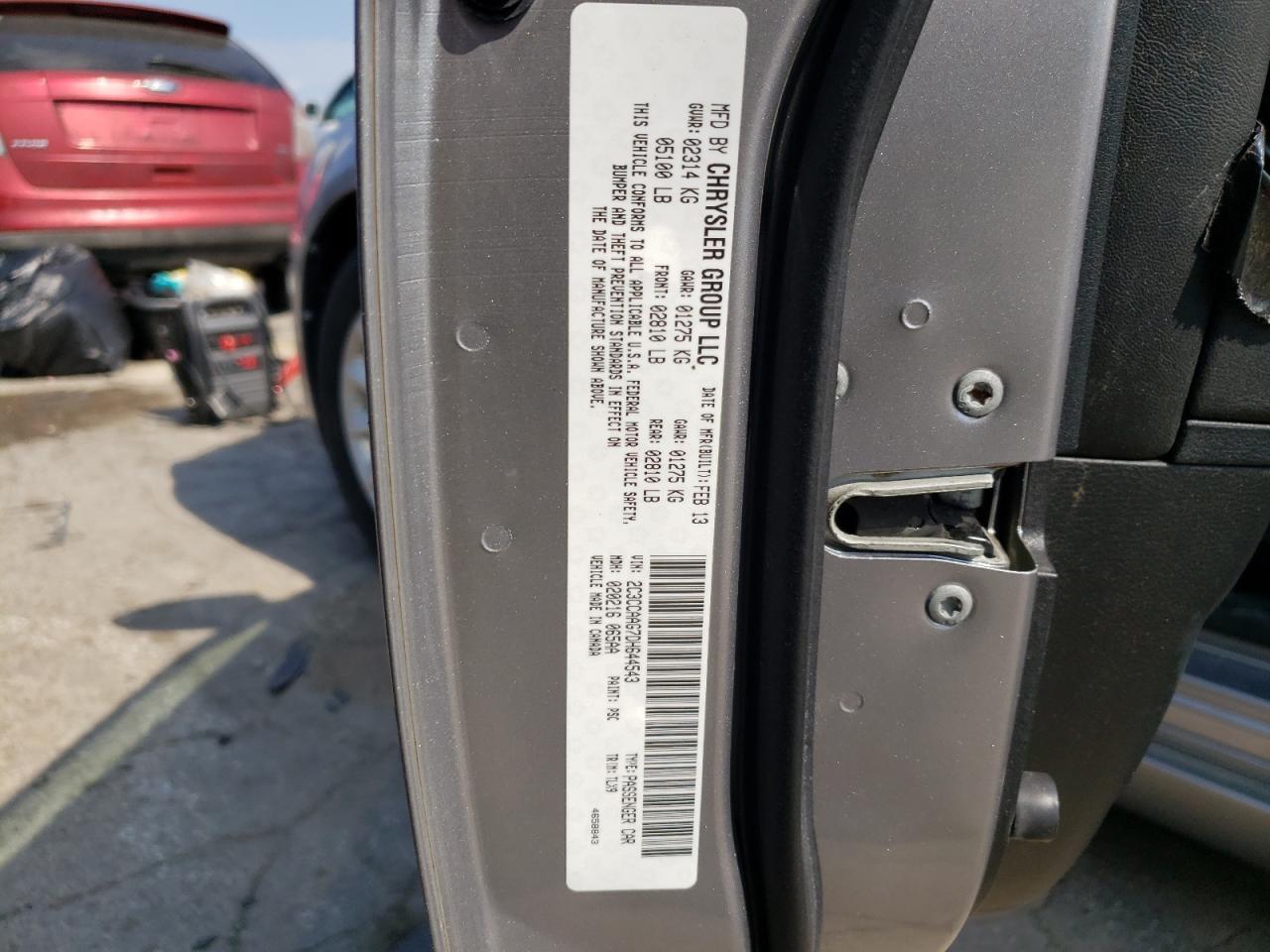 2C3CCAAG7DH644543 2013 Chrysler 300