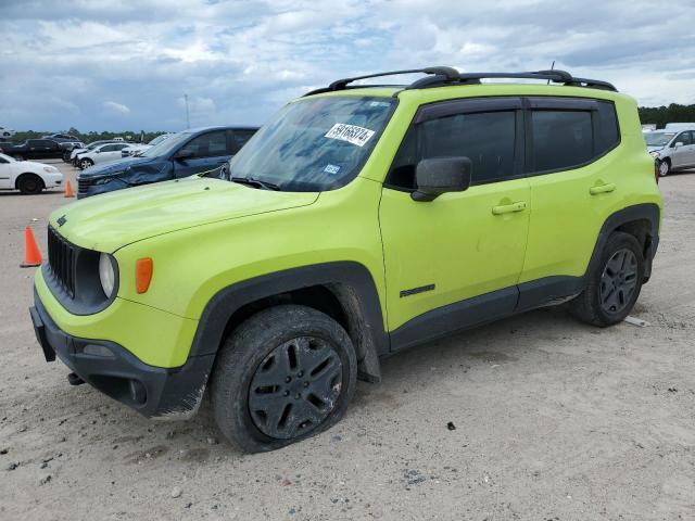  JEEP RENEGADE 2018 Зелений