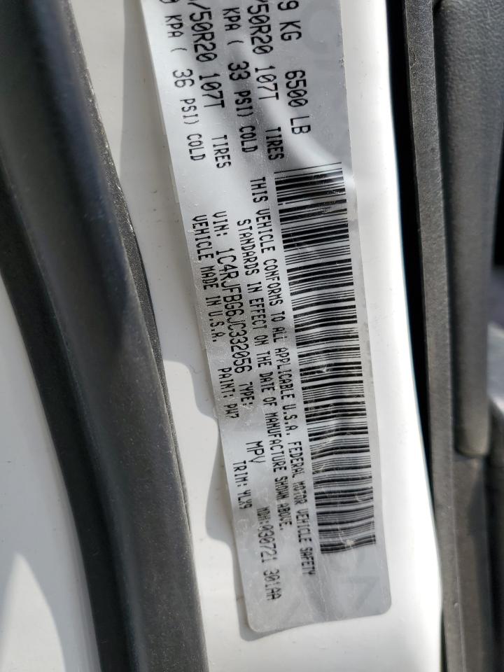 1C4RJFBG6JC332056 2018 Jeep Grand Cherokee Limited