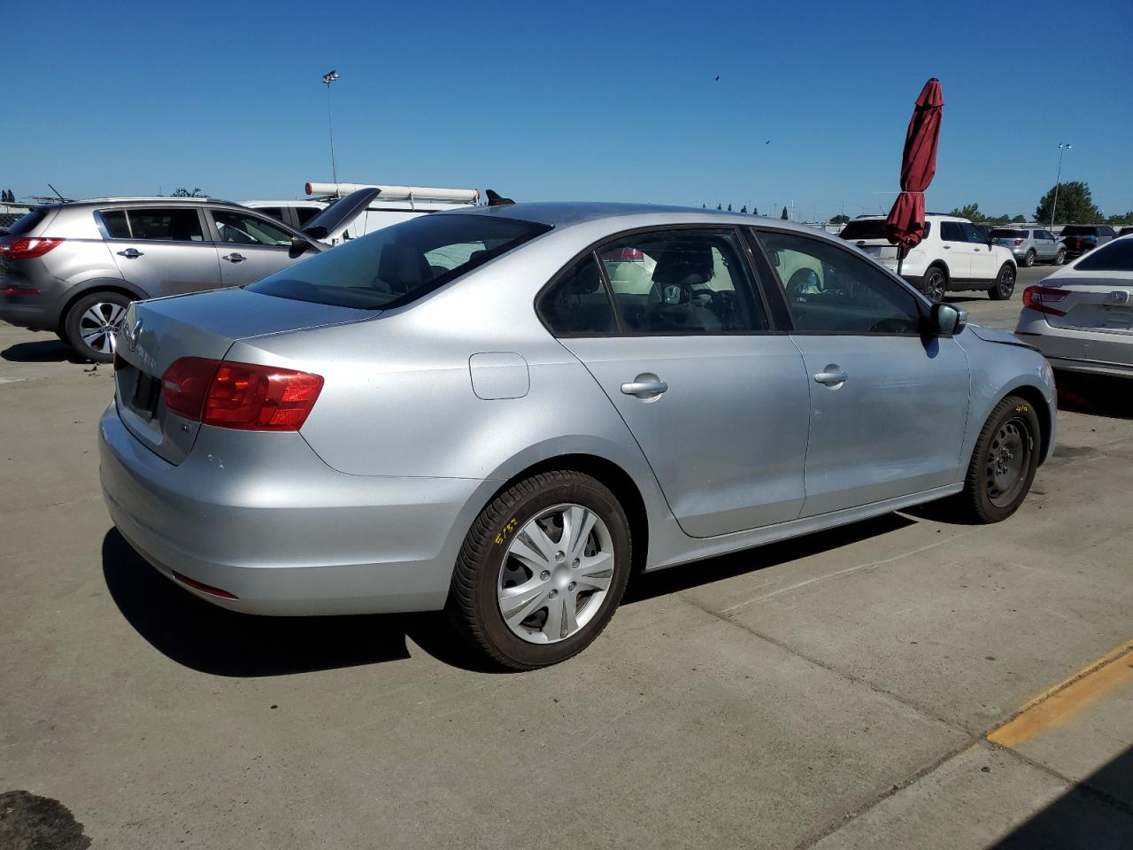 2014 Volkswagen Jetta Se vin: 3VWD17AJ7EM241375