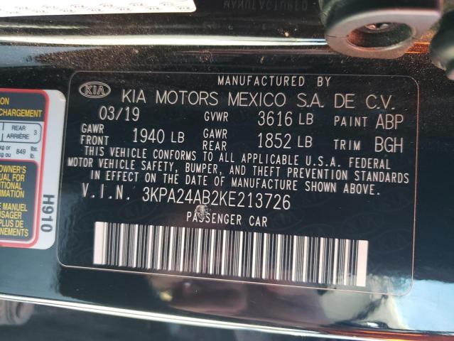 2019 KIA RIO S - 3KPA24AB2KE213726