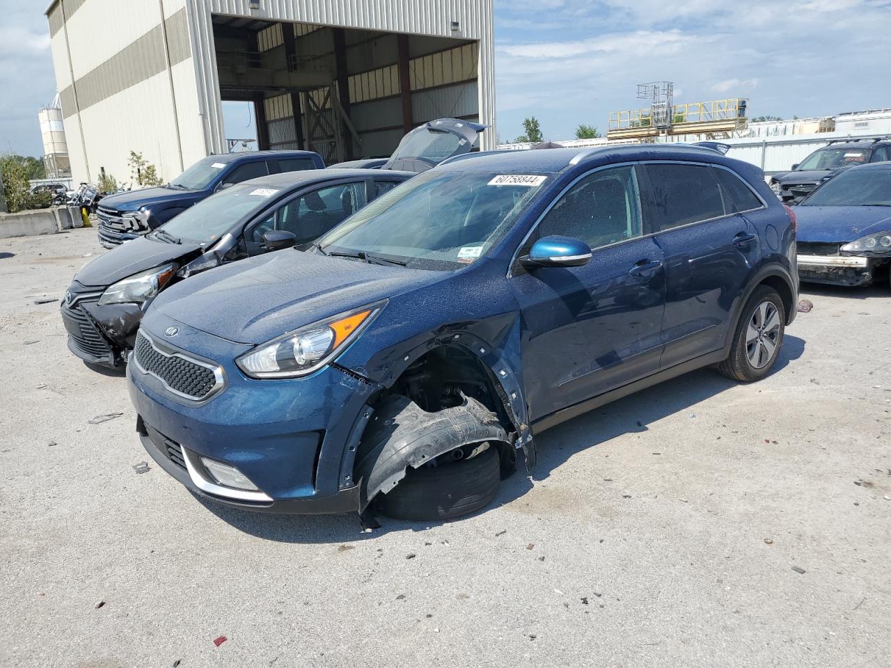 Lot #2758917325 2018 KIA NIRO EX