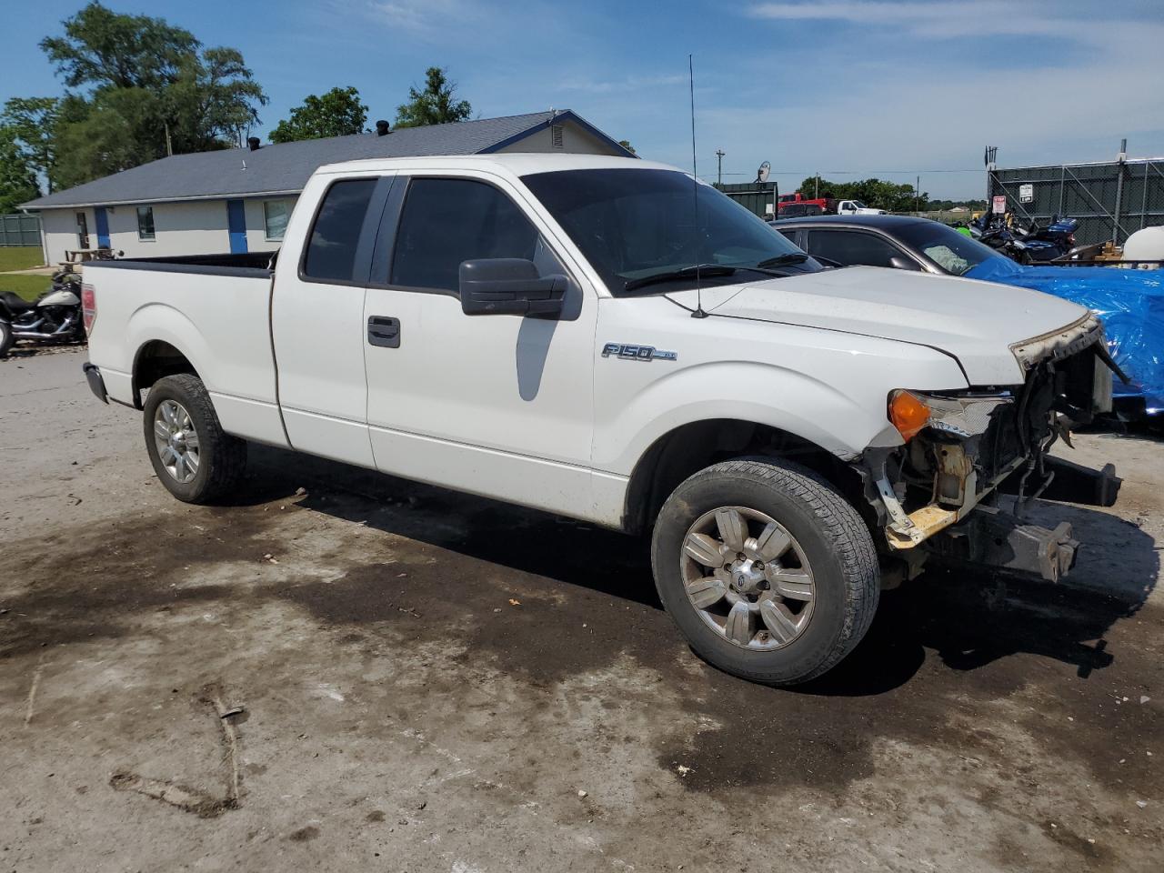 1FTEX1CW1AKE61351 2010 Ford F150 Super Cab