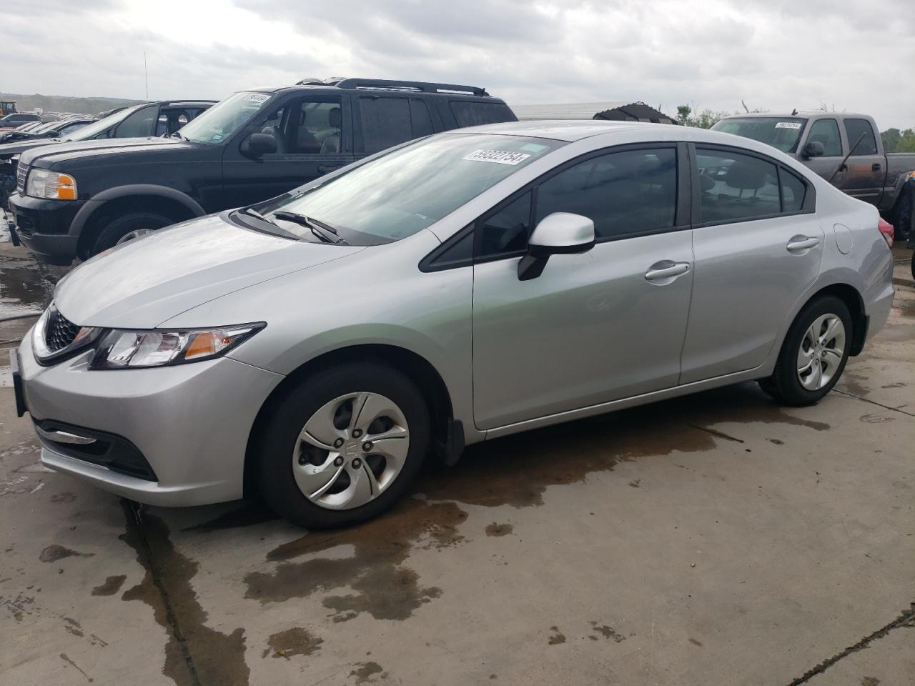 Lot #2635673328 2013 HONDA CIVIC LX