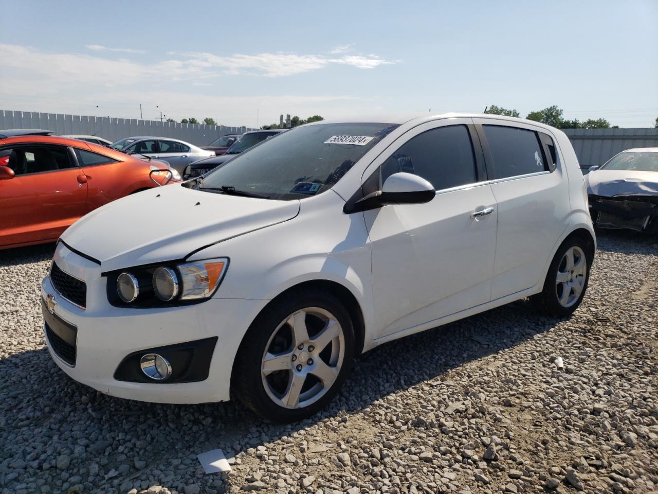 2016 Chevrolet Sonic Ltz vin: 1G1JE6SBXG4146375