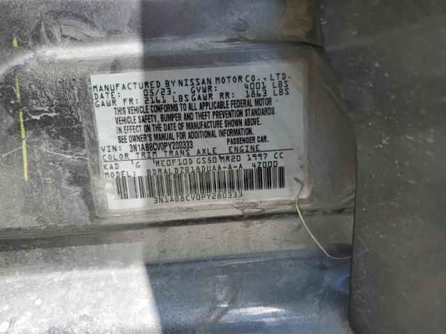 2023 Nissan Sentra Sv VIN: 3N1AB8CV0PY280333 Lot: 61203424