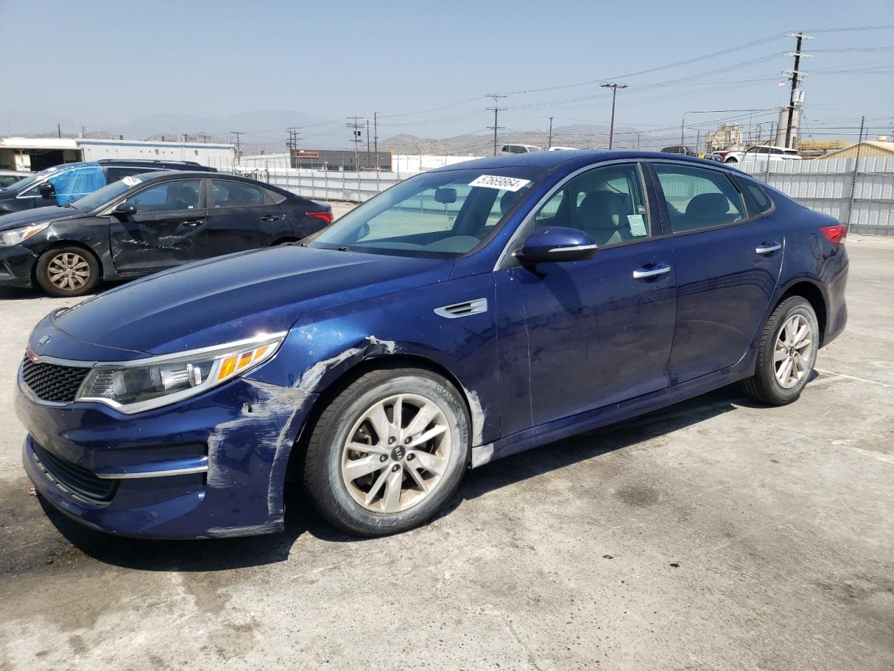 2016 Kia Optima Lx vin: 5XXGT4L38GG092504