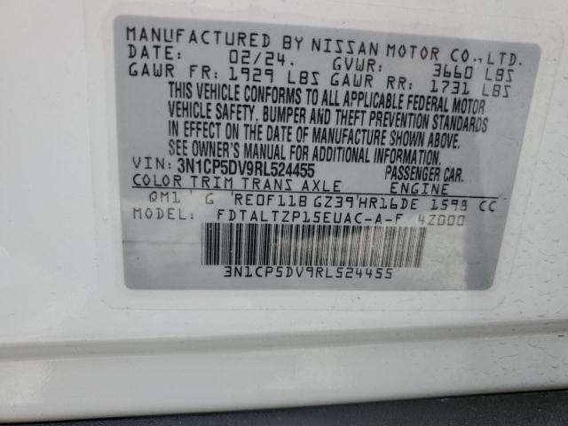 2024 Nissan Kicks Sr VIN: 3N1CP5DV9RL524455 Lot: 60692304