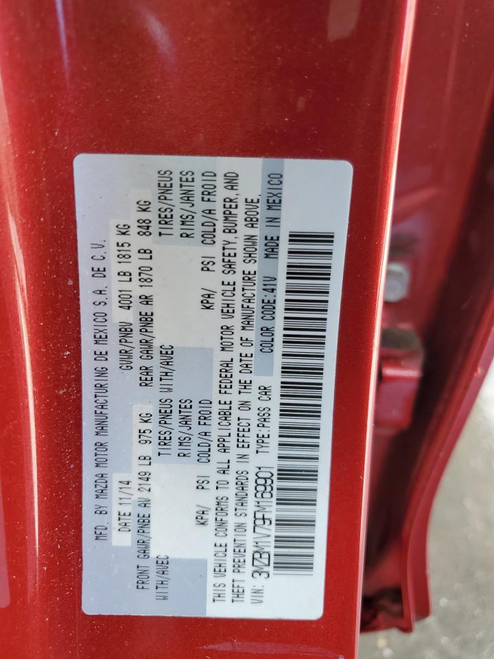 3MZBM1V79FM169901 2015 Mazda 3 Touring