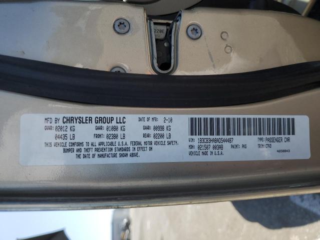 2010 Dodge Caliber Mainstreet VIN: 1B3CB3HA8AD544487 Lot: 60986384