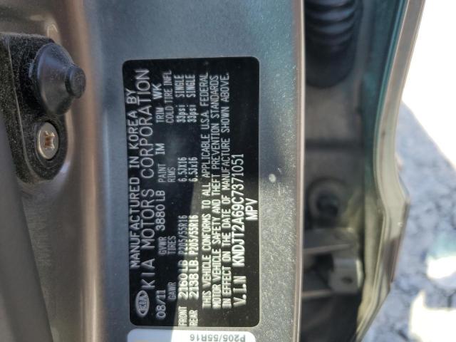 2012 Kia Soul + VIN: KNDJT2A69C7371051 Lot: 59587234