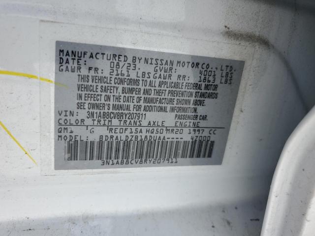 2024 Nissan Sentra Sv VIN: 3N1AB8CV8RY207911 Lot: 57832294