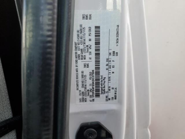 2019 Ford Econoline E450 Super Duty Cutaway Van VIN: 1FDFE4FS5KDC37506 Lot: 56823694