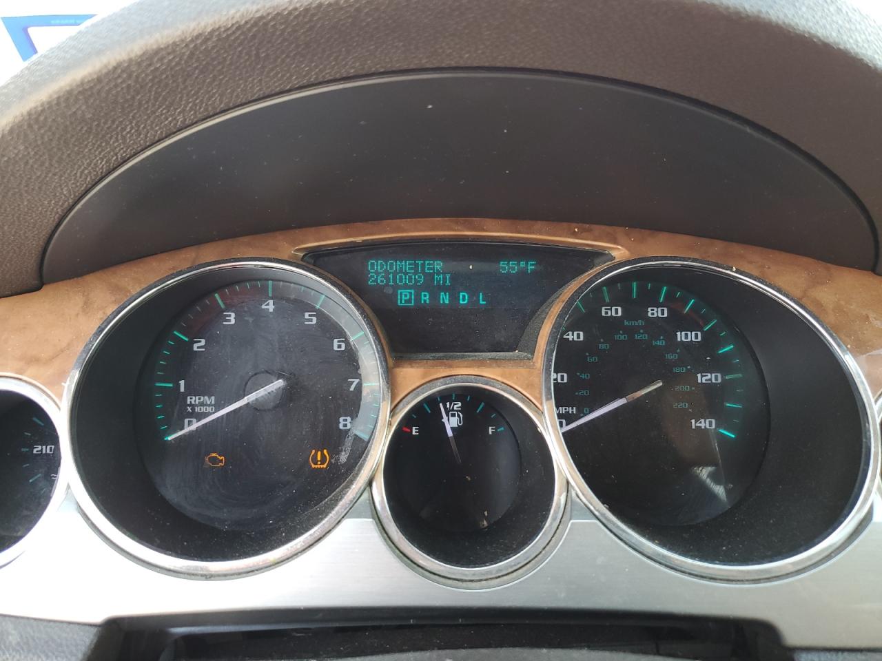 5GAKVDED8CJ336007 2012 Buick Enclave