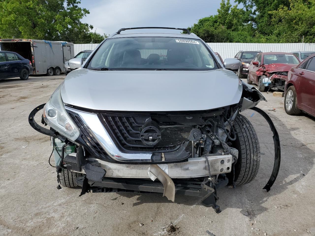 2015 Nissan Murano S vin: 5N1AZ2MH9FN253394