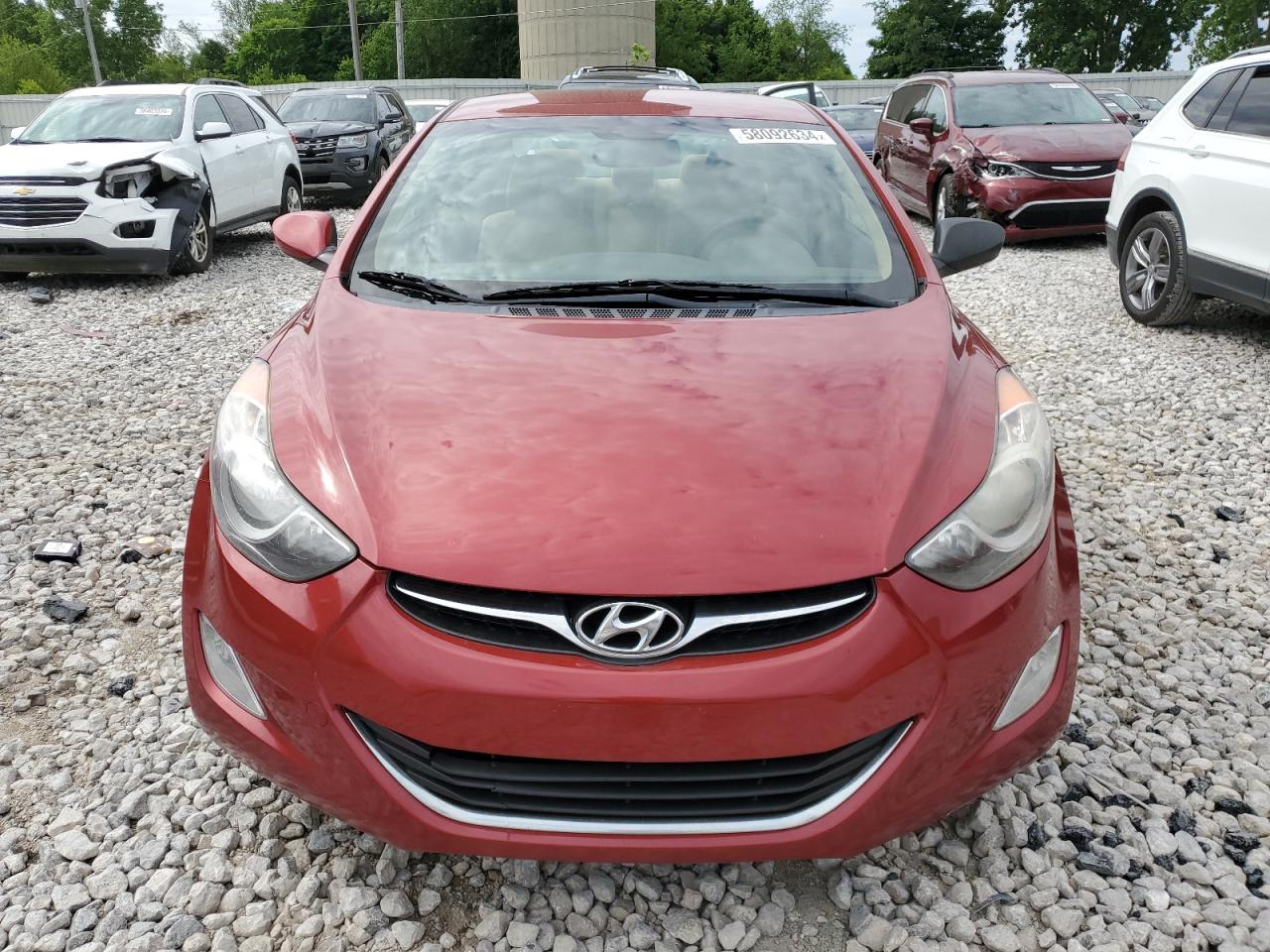 2012 Hyundai Elantra Gls vin: KMHDH4AE2CU310736