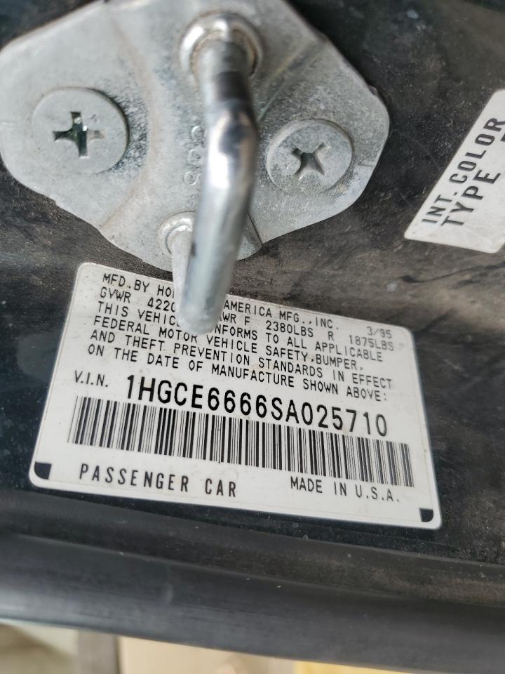 1HGCE6666SA025710 1995 Honda Accord Ex