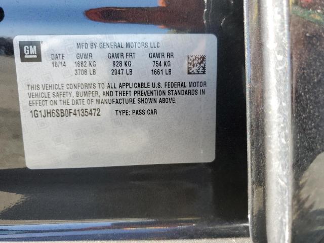 2015 CHEVROLET SONIC RS - 1G1JH6SB0F4135472