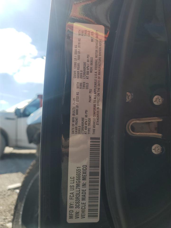 3C63R3LL7MG666551 2021 Ram 3500 Big Horn