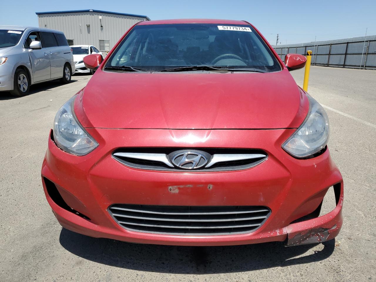 2012 Hyundai Accent Gls vin: KMHCU4AE7CU179858