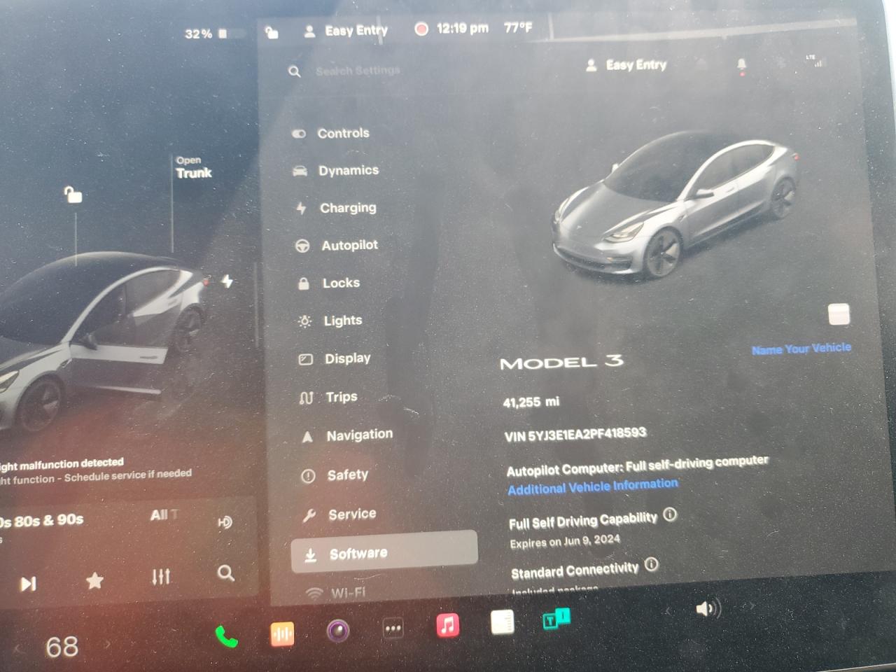 5YJ3E1EA2PF418593 2023 Tesla Model 3