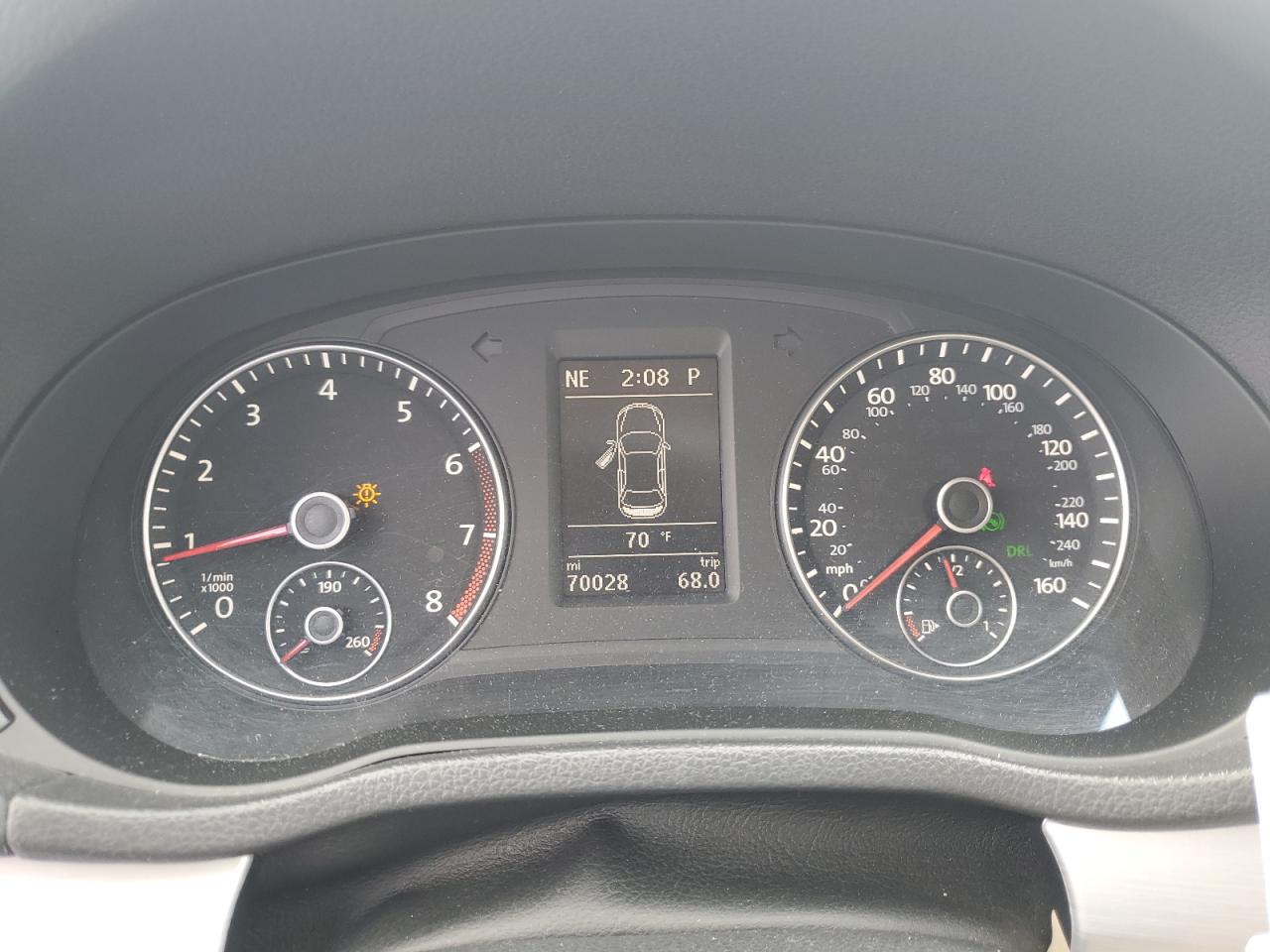 1VWBP7A37DC118389 2013 Volkswagen Passat Se