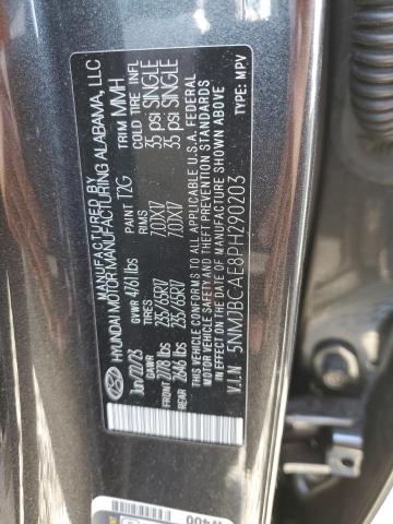 5NMJBCAE8PH290203 Hyundai Tucson SEL 13