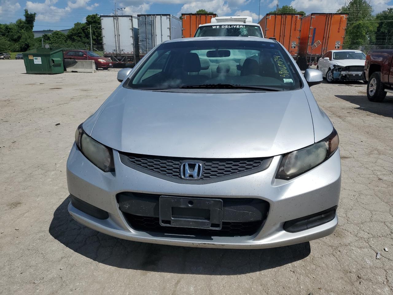 Lot #2624128140 2012 HONDA CIVIC LX