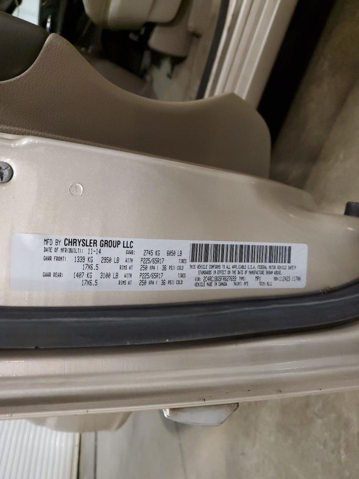 2C4RC1BG5FR627659 2015 Chrysler Town & Country Touring