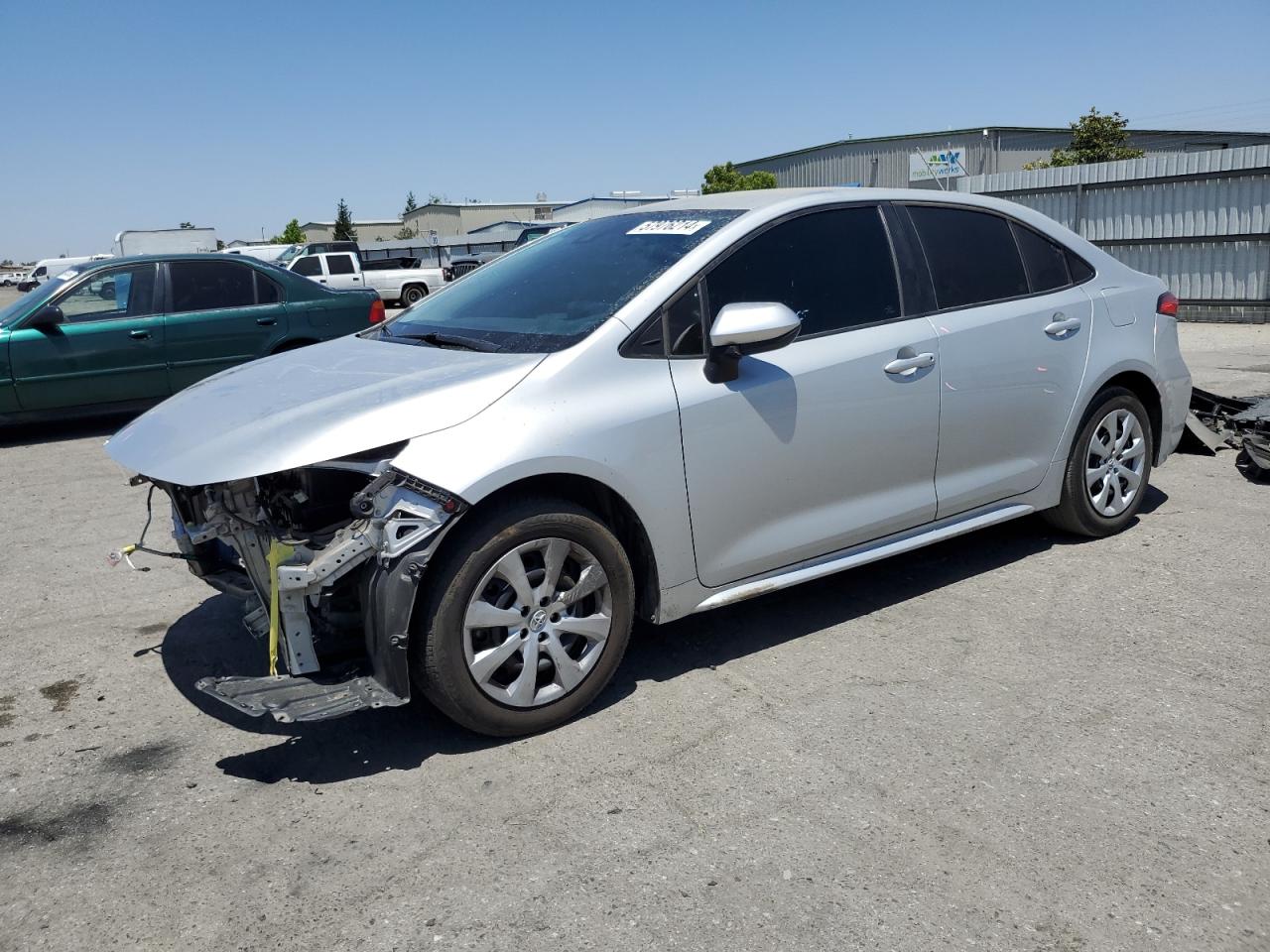 2021 Toyota Corolla Le vin: 5YFEPMAE5MP245035