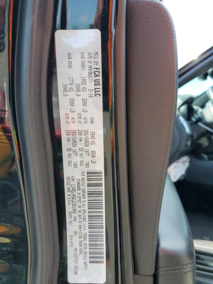 1C4RDJAG6JC261940 2018 Dodge Durango Sxt