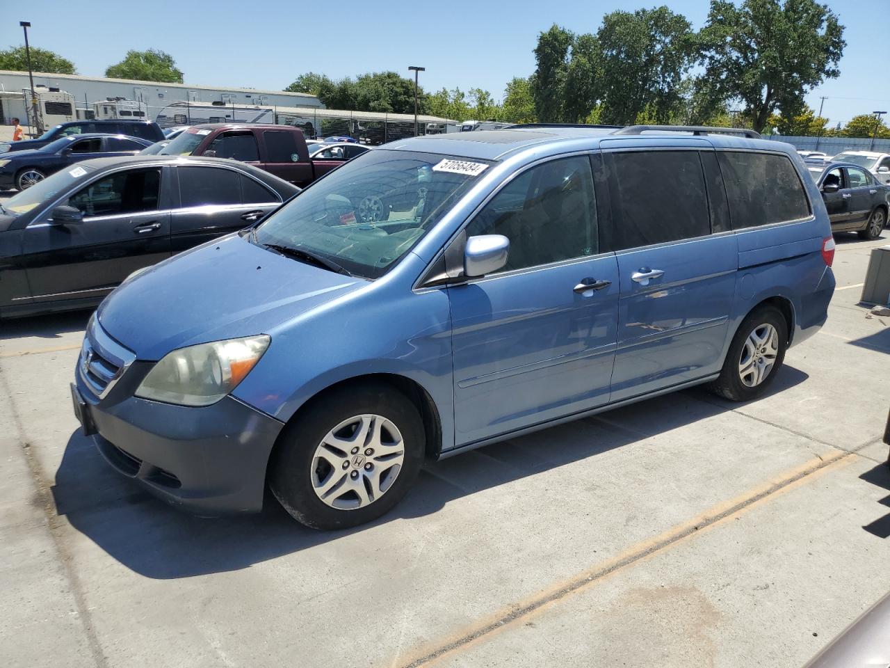 5FNRL38787B000647 2007 Honda Odyssey Exl