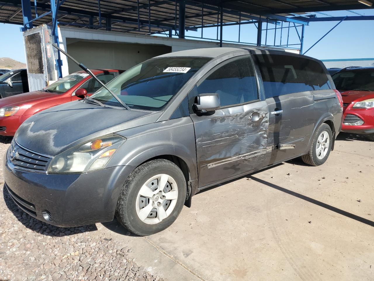 5N1BV28U78N120675 2008 Nissan Quest S