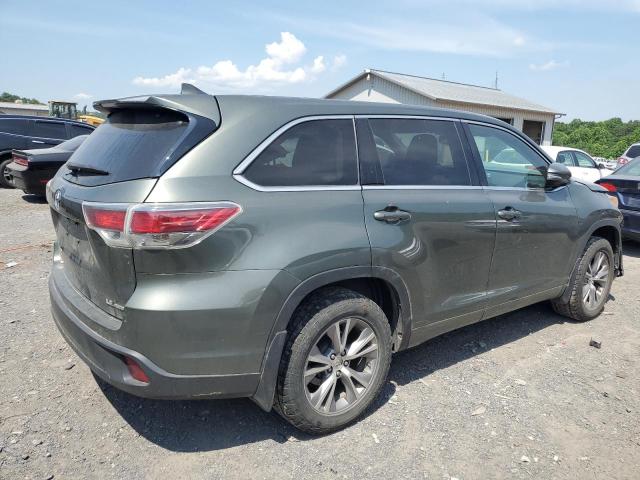 VIN 5TDBKRFH5ES041829 2014 Toyota Highlander, LE no.3