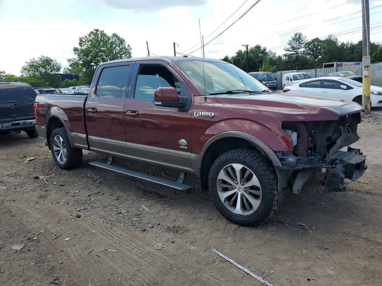 Lot #3033236825 2016 FORD F150 SUPER