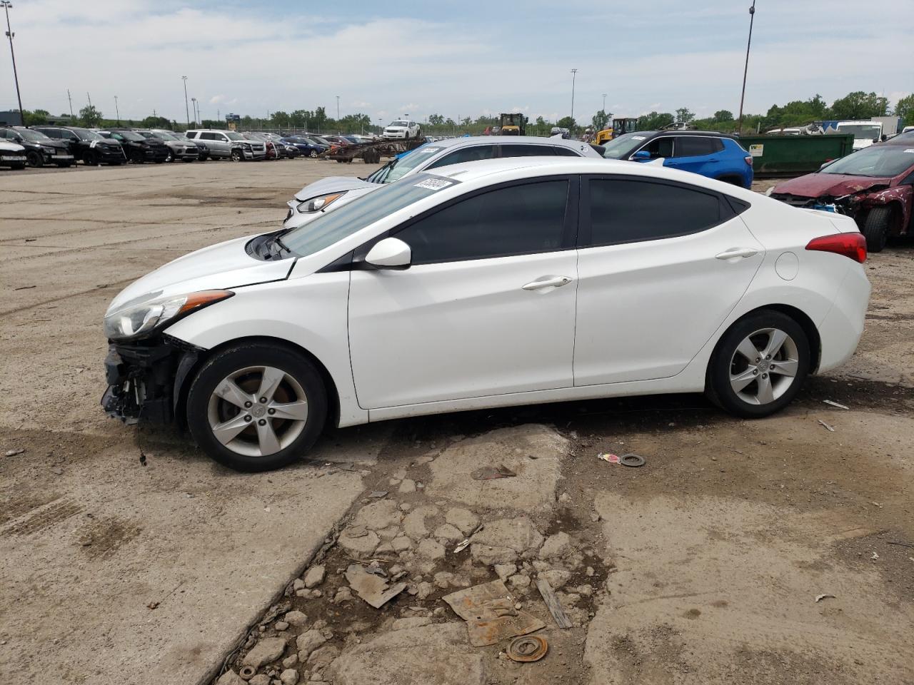 5NPDH4AE8DH431321 2013 Hyundai Elantra Gls