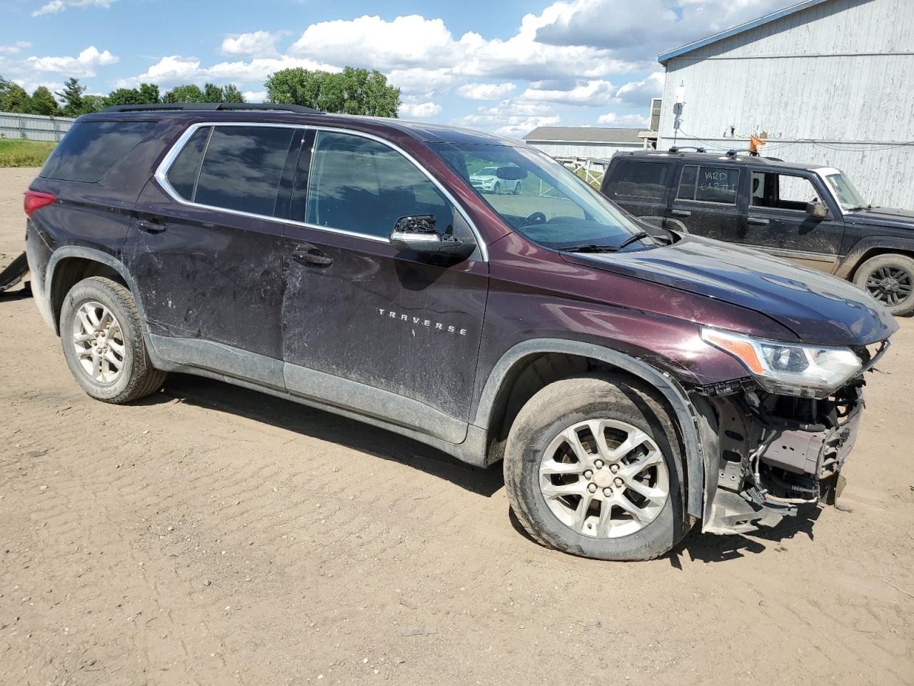 Lot #2886488872 2021 CHEVROLET TRAVERSE L