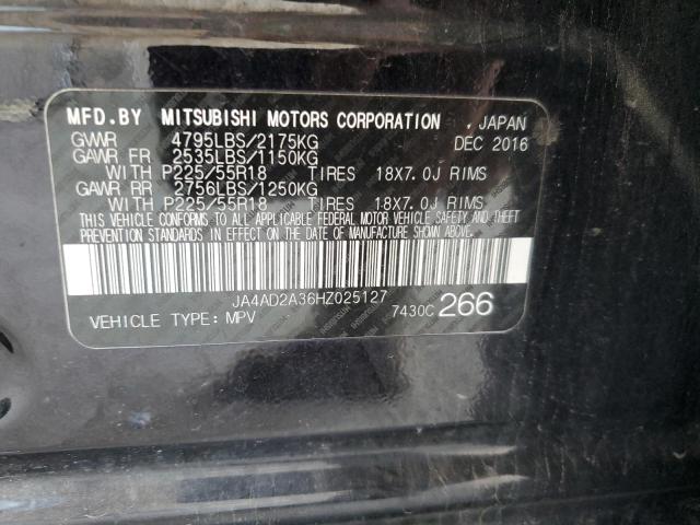 JA4AD2A36HZ025127 2017 MITSUBISHI OUTLANDER - Image 13