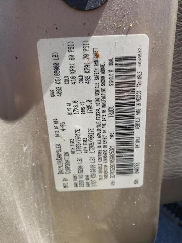 2005 Dodge Ram 2500 St VIN: 3D7KS28C45G825321 Lot: 57722684