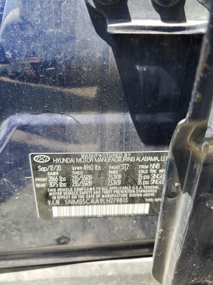 5NMS5CAA9LH279813 2020 Hyundai Santa Fe Limited