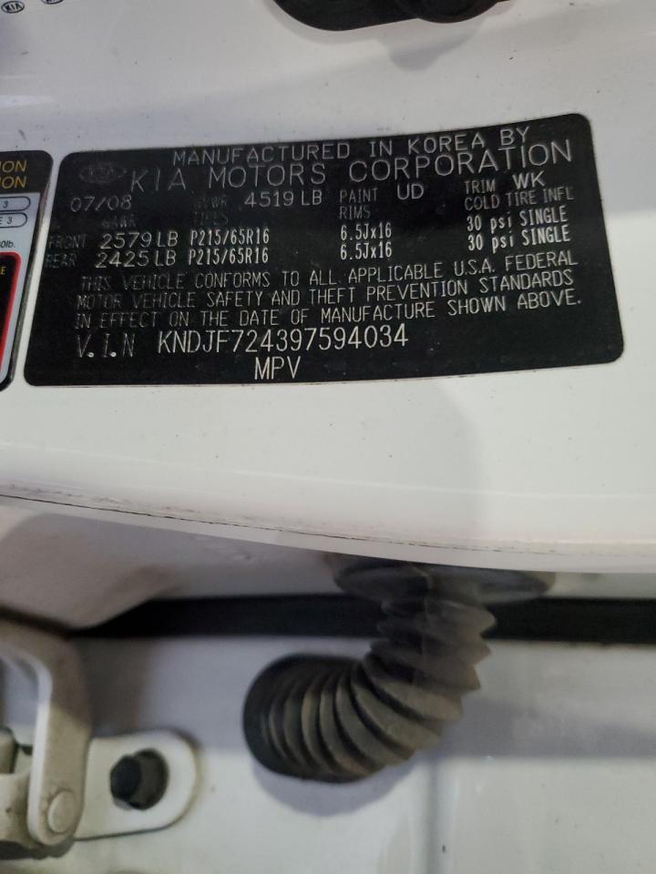 KNDJF724397594034 2009 Kia Sportage Lx