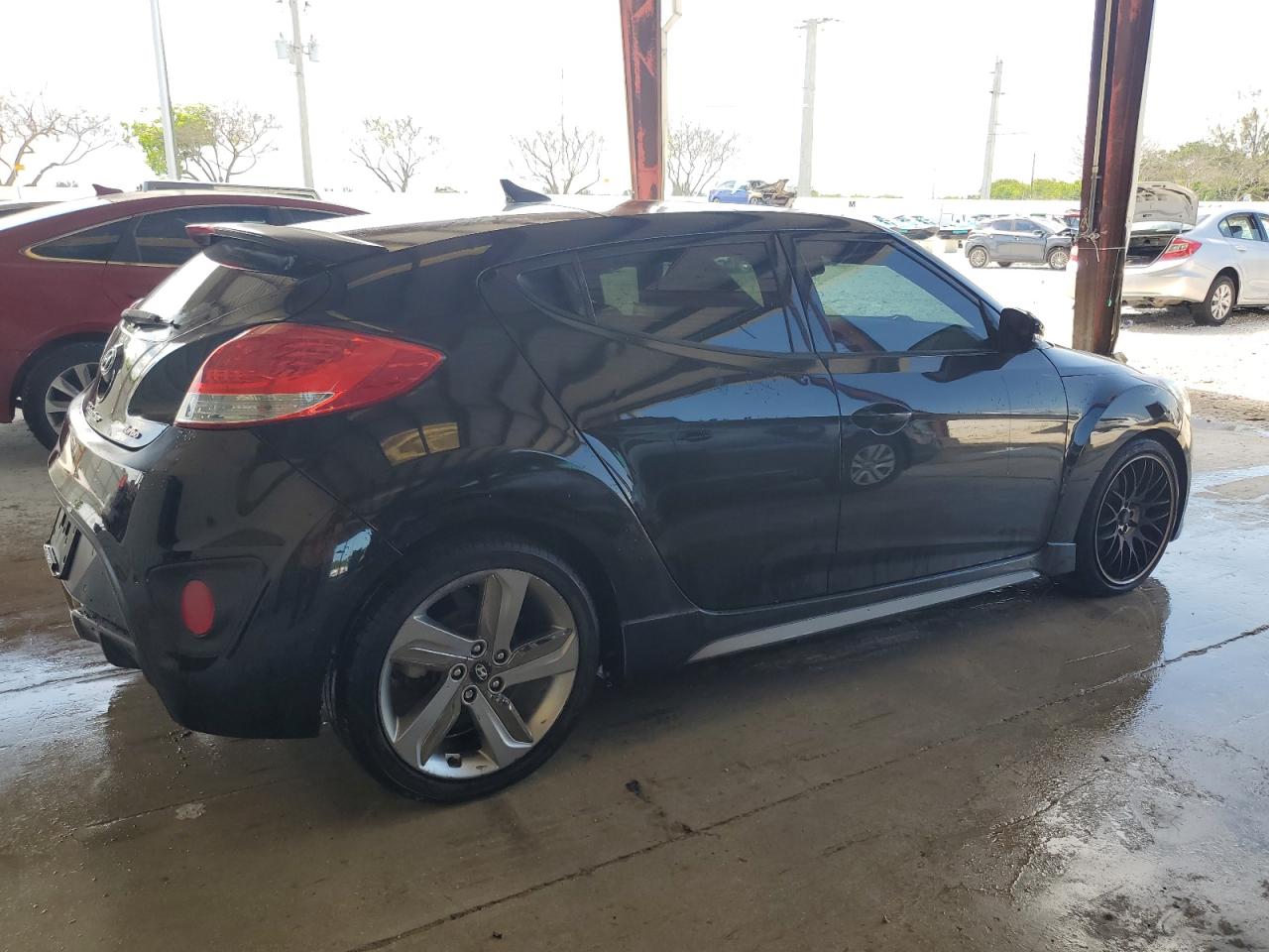 KMHTC6AE7DU128988 2013 Hyundai Veloster Turbo