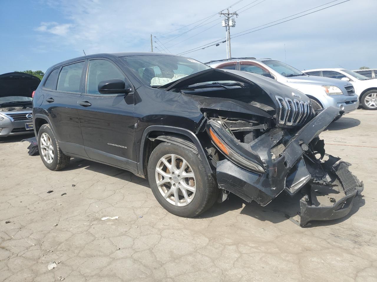 2015 Jeep Cherokee Sport vin: 1C4PJMAB0FW616077