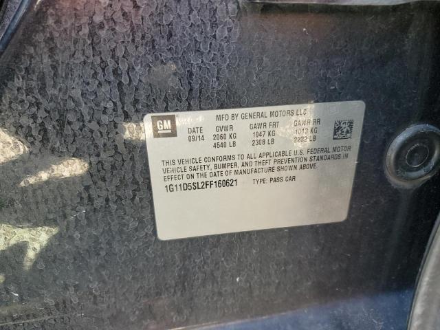 2015 Chevrolet Malibu 2Lt VIN: 1G11D5SL2FF160621 Lot: 58001494