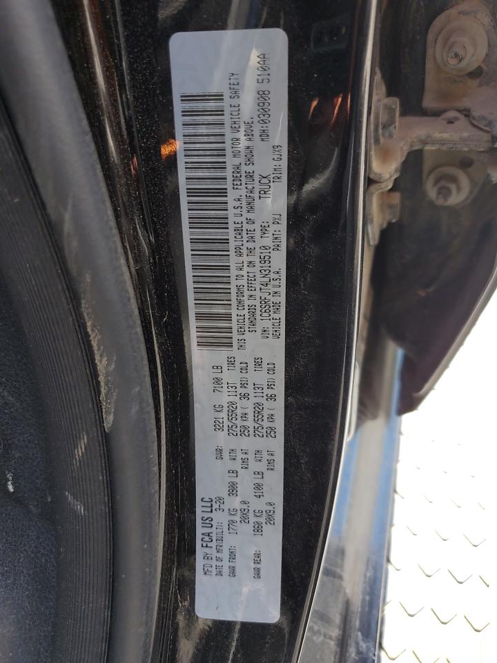 1C6SRFJT4LN319510 2020 Ram 1500 Laramie