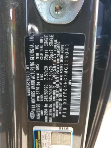 2021 Kia Telluride S VIN: 5XYP64HC7MG116041 Lot: 60601784