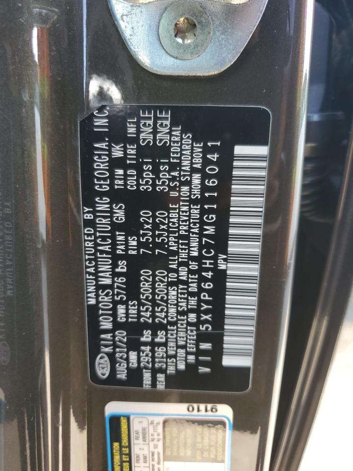 5XYP64HC7MG116041 2021 Kia Telluride S